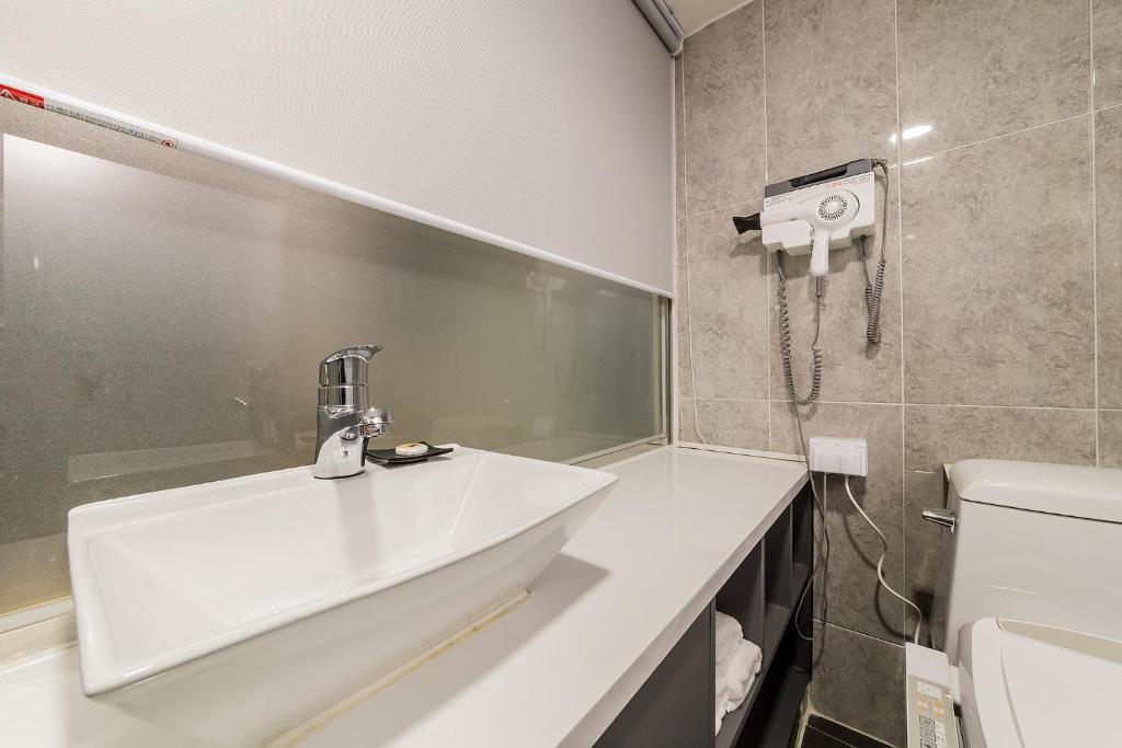Koupelna v ubytování Pyeongtaek Stay Tourist Hotel