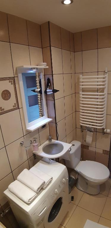 Kúpeľňa v ubytovaní GreatHome Apartament