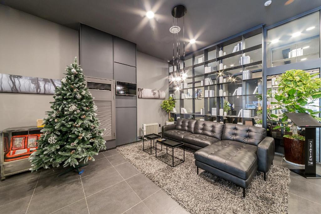 Posezení v ubytování Pyeongtaek Stay Tourist Hotel