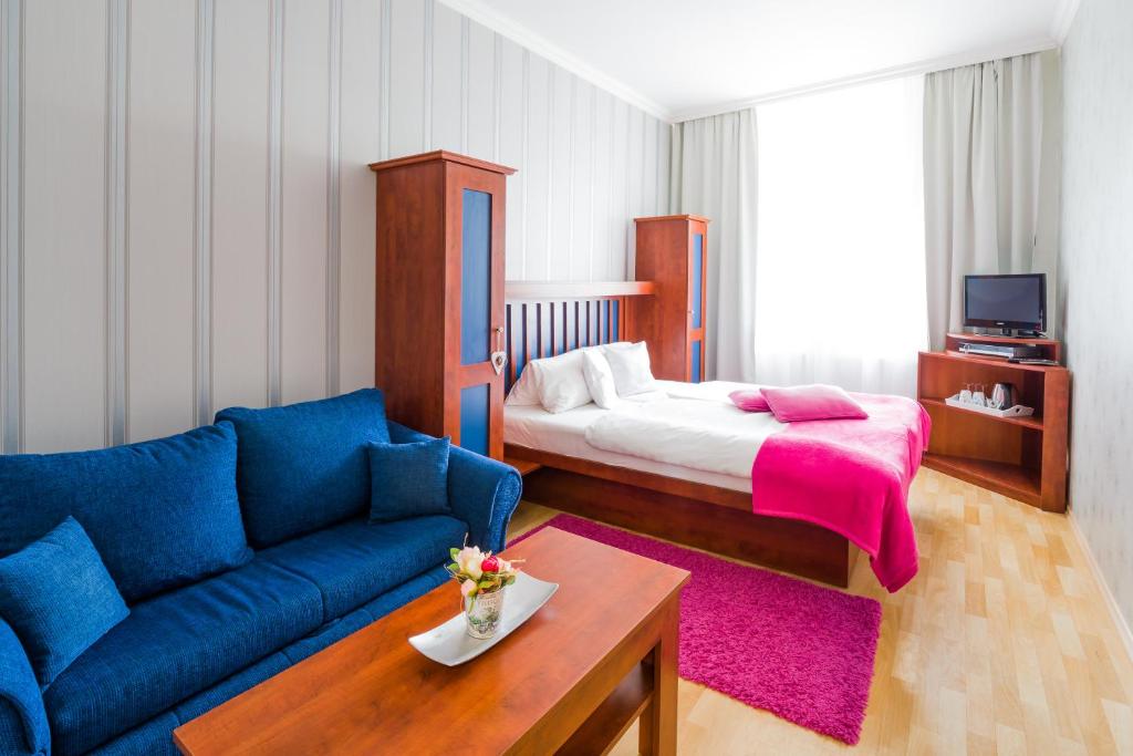 Postel nebo postele na pokoji v ubytování Hotel Bonsai