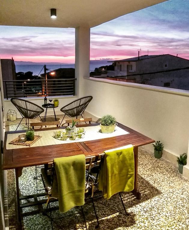 Balkón nebo terasa v ubytování Apartman for 4 - Lovreta