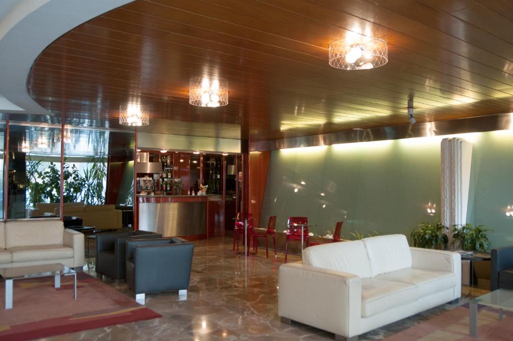 Posezení v ubytování Hotel Valentino