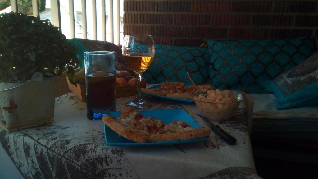 Nápoje v ubytování Habitaciones privadas Alicante centro