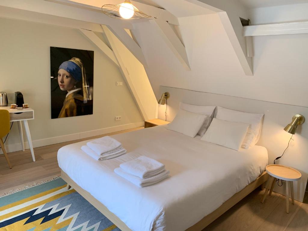 Ein Bett oder Betten in einem Zimmer der Unterkunft Kangaroom