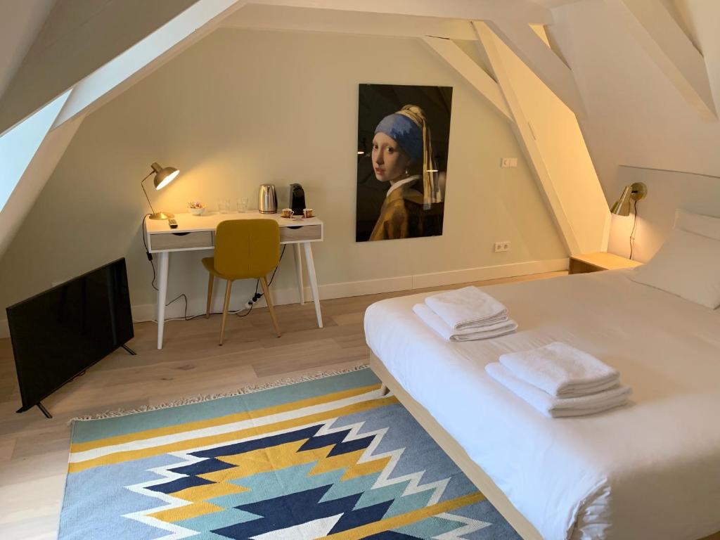 Ein Bett oder Betten in einem Zimmer der Unterkunft Kangaroom