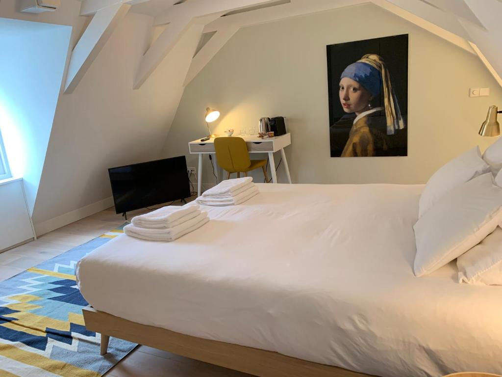 Ein Bett oder Betten in einem Zimmer der Unterkunft Kangaroom