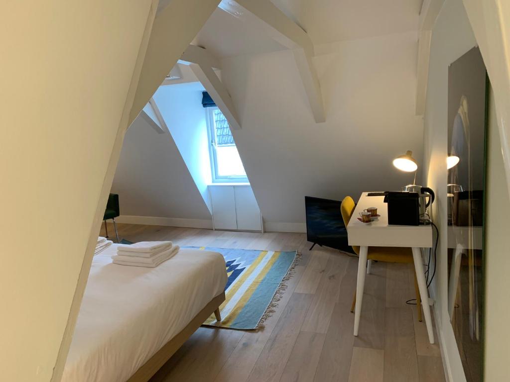 Ein Bett oder Betten in einem Zimmer der Unterkunft Kangaroom