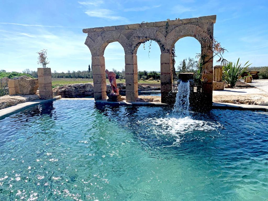 Bazén v ubytování Resort Fonte Vulci nebo v jeho okolí