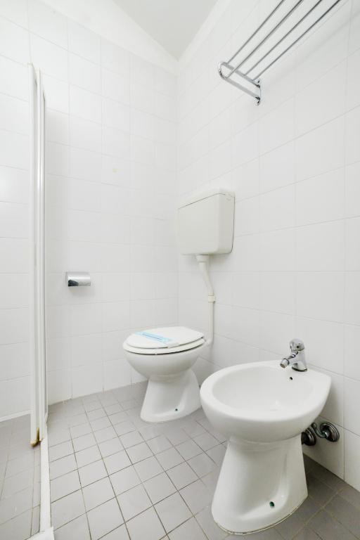 Koupelna v ubytování Hotel Vasco