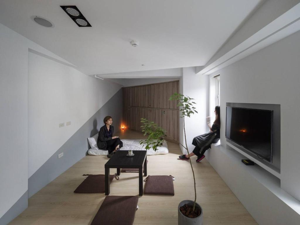 Posezení v ubytování Light Inn