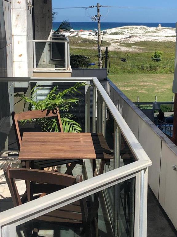  Apartamento em frente à praia