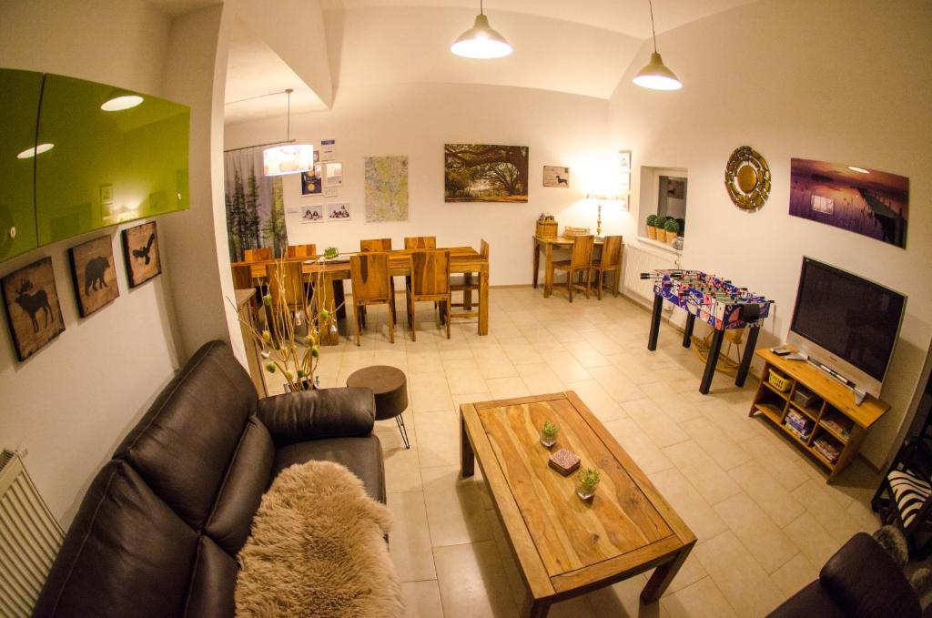 Posezení v ubytování Buxusson Resort