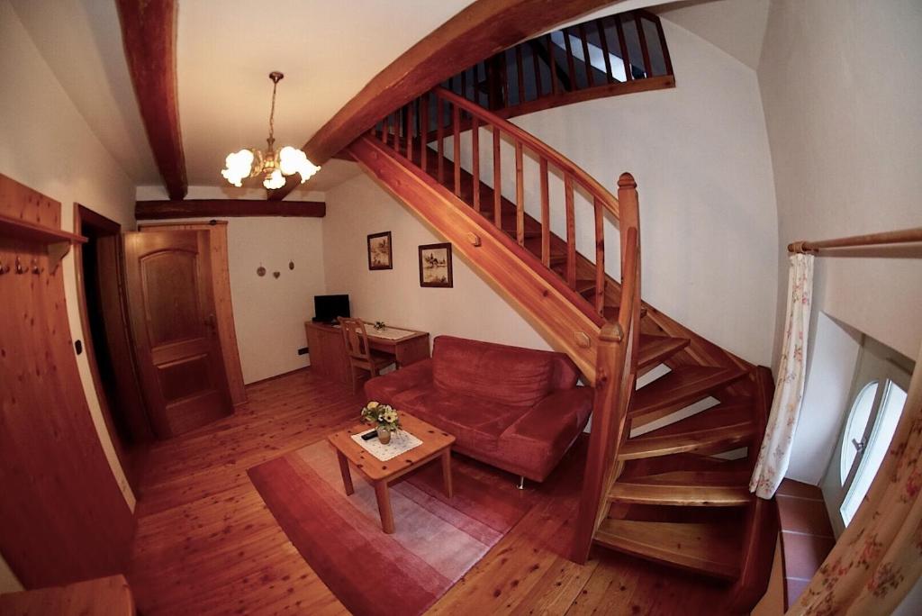 Posezení v ubytování Hotel Gasthof Prunner