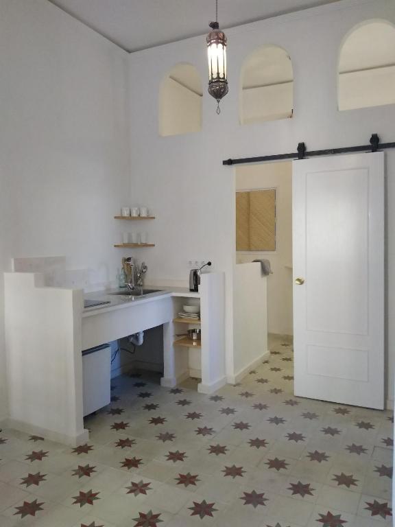 Kuchyňa alebo kuchynka v ubytovaní Azafran Jerez apartamentos