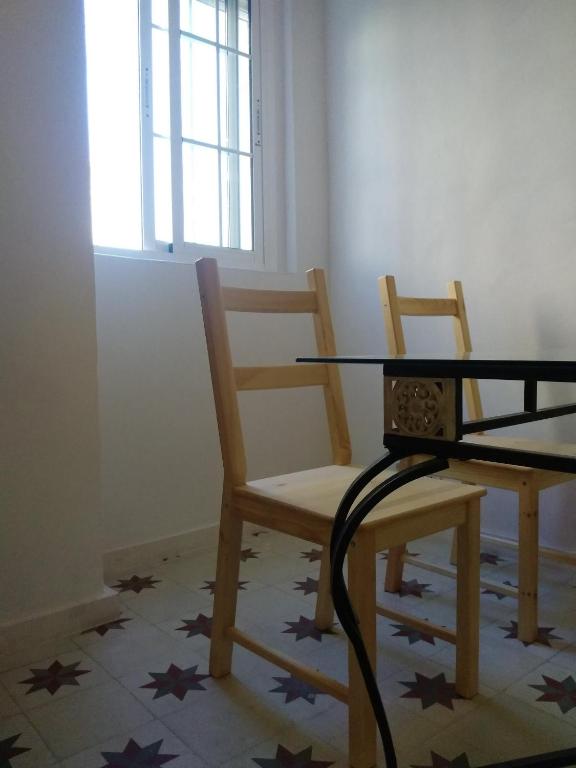 Posedenie v ubytovaní Azafran Jerez apartamentos