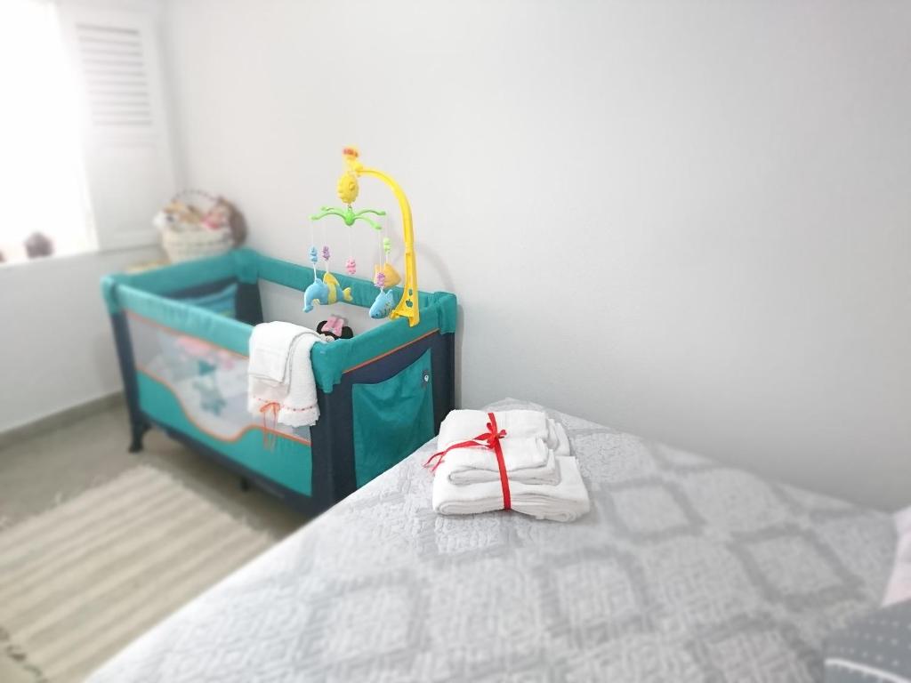 A bed or beds in a room at Casa Fortu La Palma