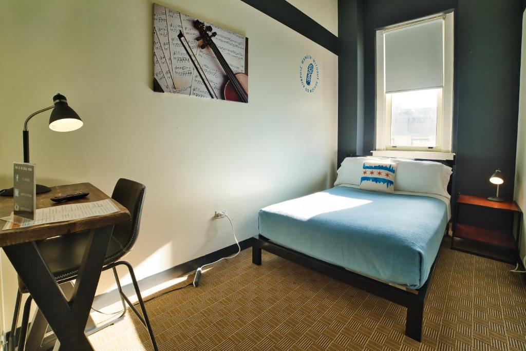 HI Chicago Hostel - Частная одно спальня.