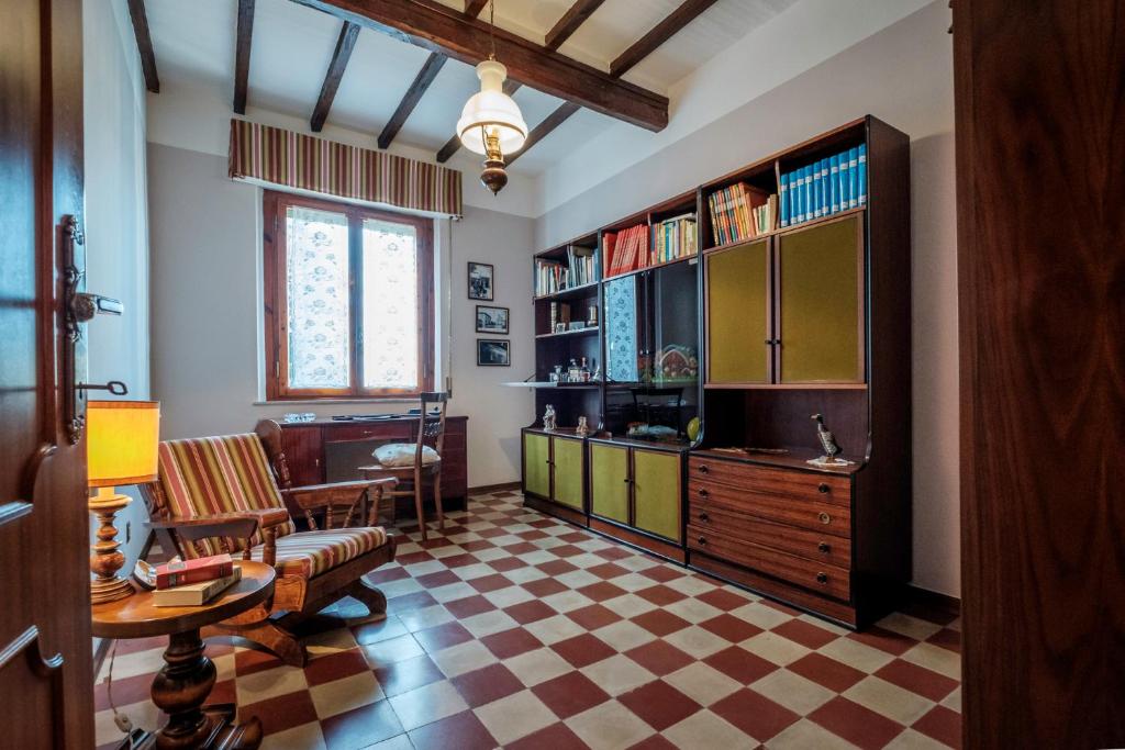Kuchyň nebo kuchyňský kout v ubytování La terrazza del Bimbo