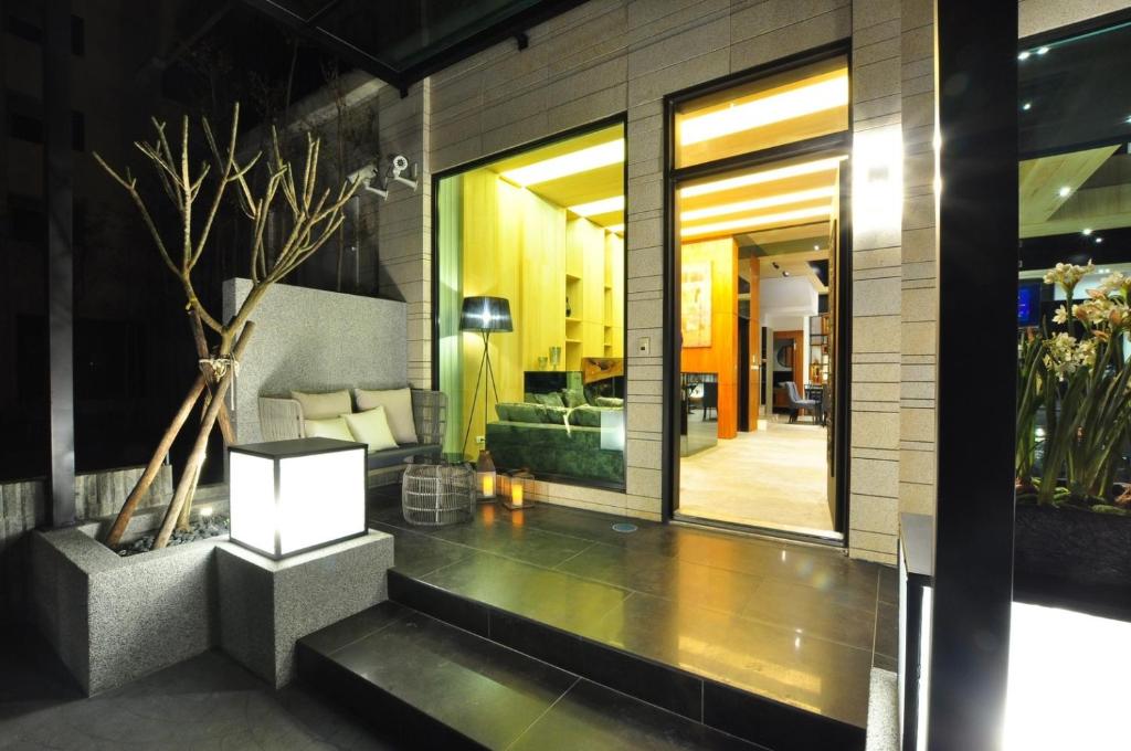 TV a/nebo společenská místnost v ubytování Tsang Kuo Resort