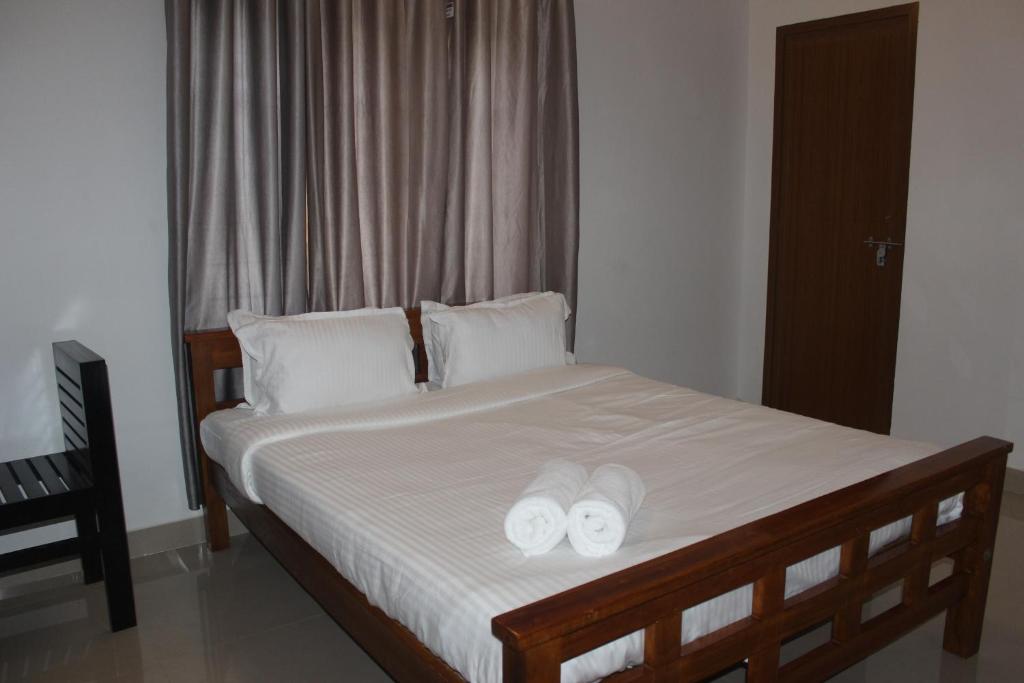 Postel nebo postele na pokoji v ubytování Zavon Holiday Home