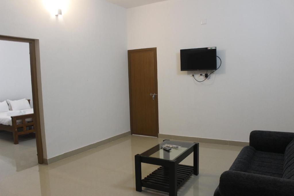 TV a/nebo společenská místnost v ubytování Zavon Holiday Home