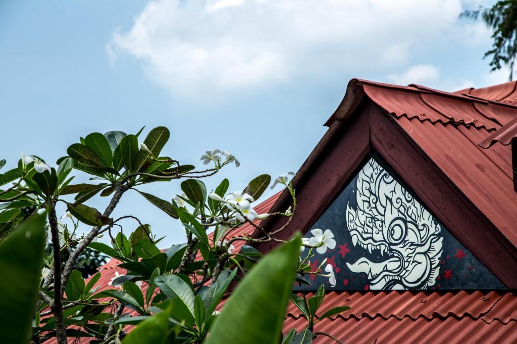 Zahrada ubytování Zama Resort Koh Phangan