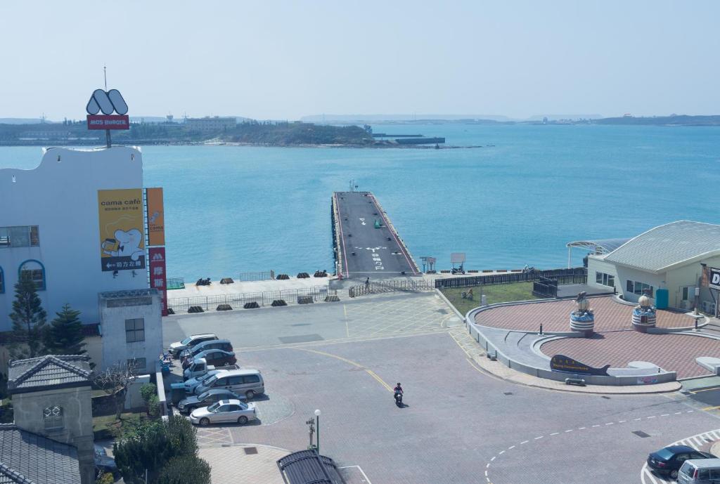 Nespecifikovaný výhled na moře nebo výhled na moře při pohledu z hotelu