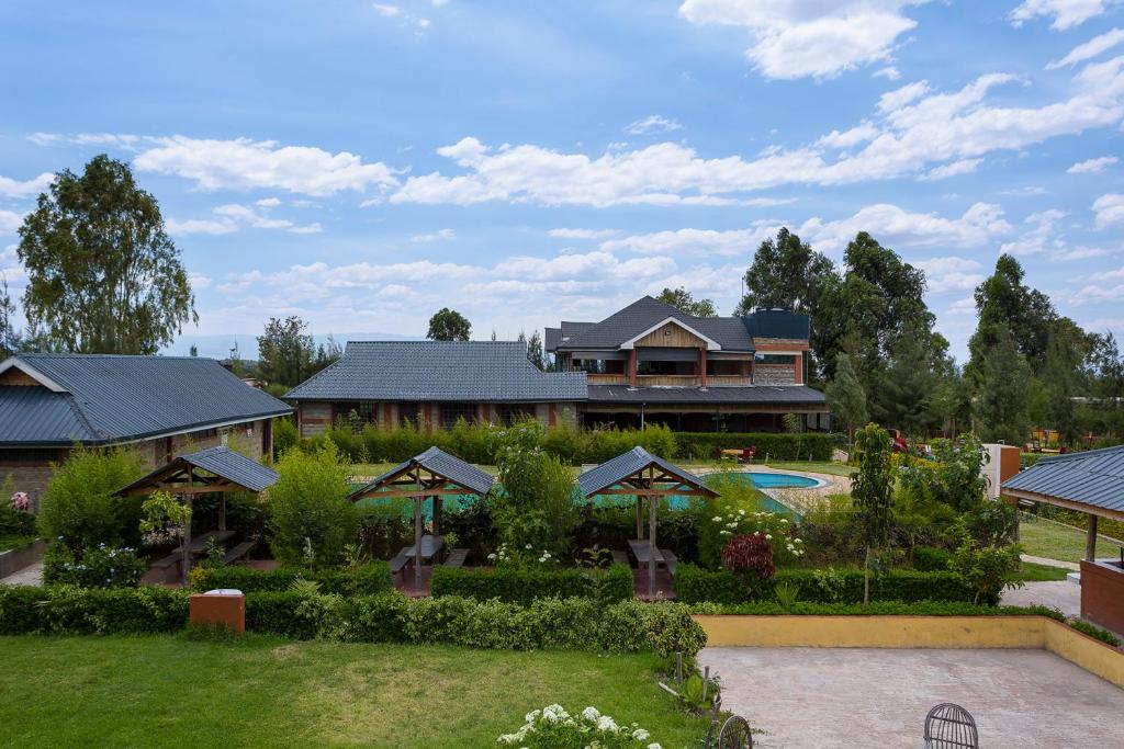Zahrada ubytování Anka Resort