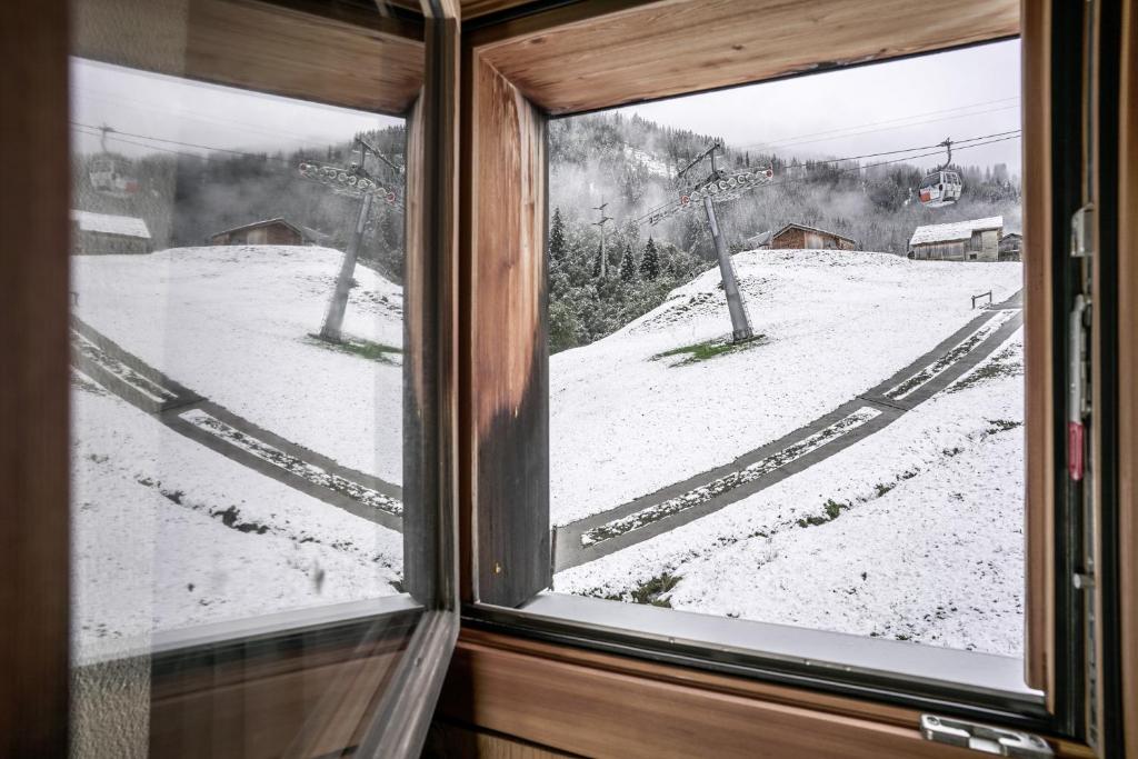 Hotel Steinbock Vals v zimě