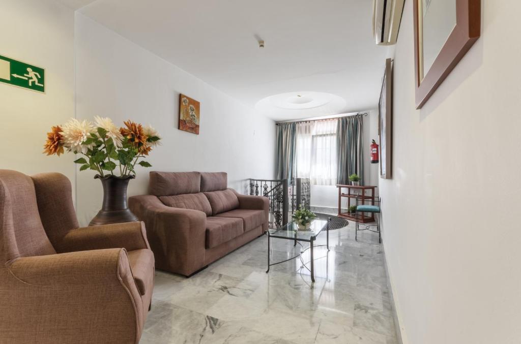Część wypoczynkowa w obiekcie Hotel La Parrita