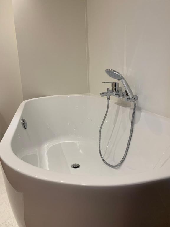 Koupelna v ubytování B&B Dageraad
