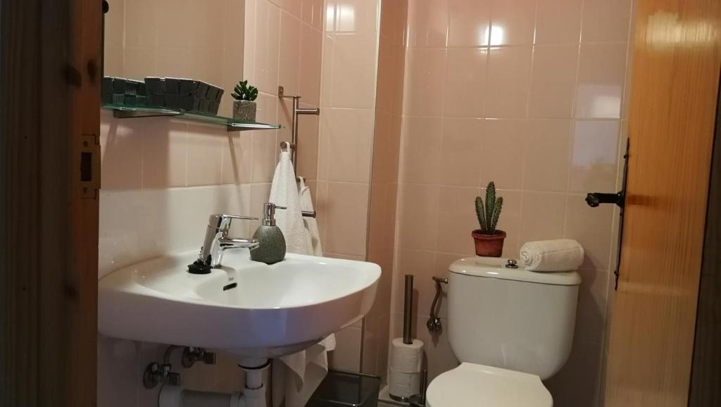 Koupelna v ubytování Apartamento en el centro de Bellver