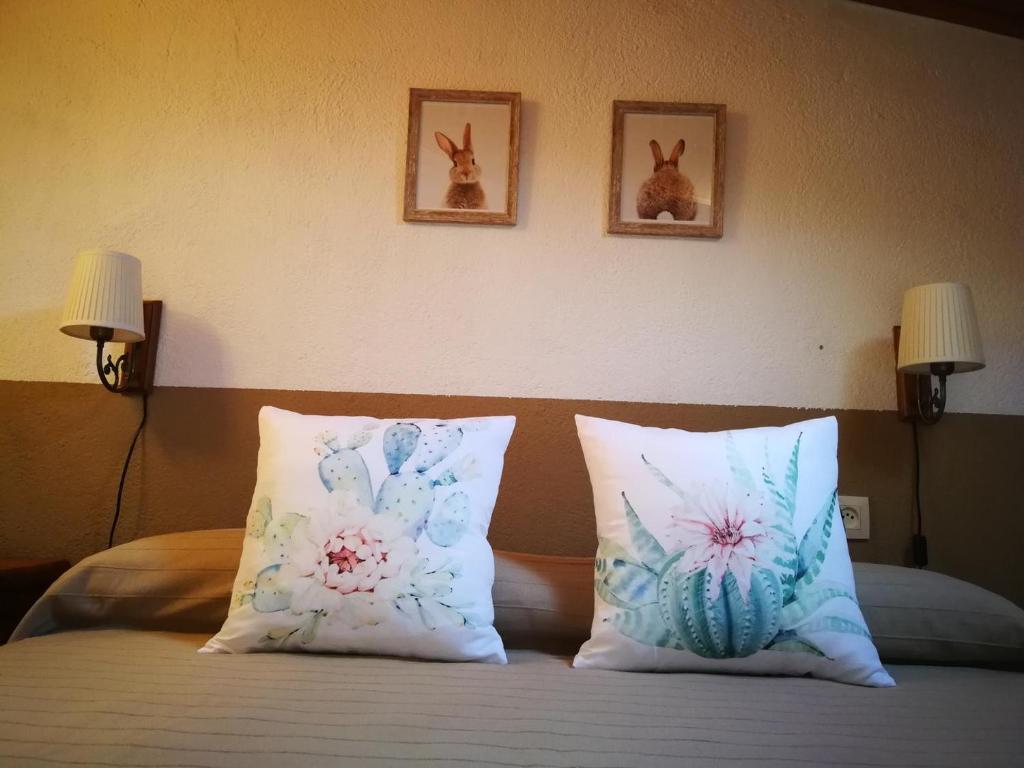 Postel nebo postele na pokoji v ubytování Apartamento en el centro de Bellver
