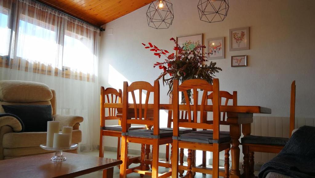 Posezení v ubytování Apartamento en el centro de Bellver