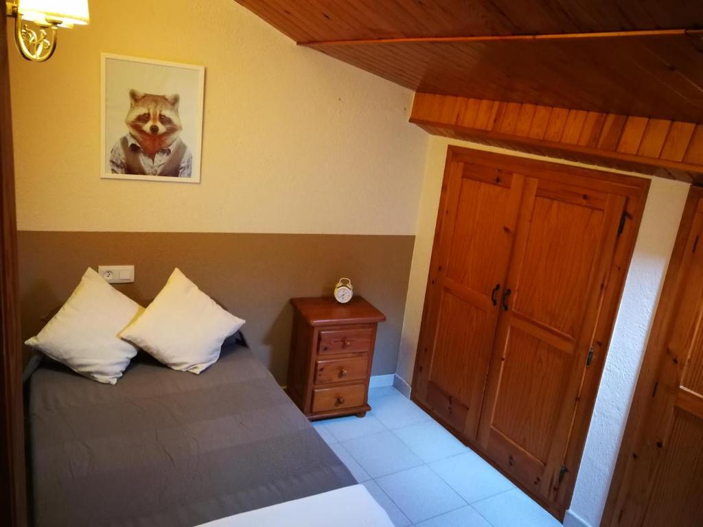 Postel nebo postele na pokoji v ubytování Apartamento en el centro de Bellver