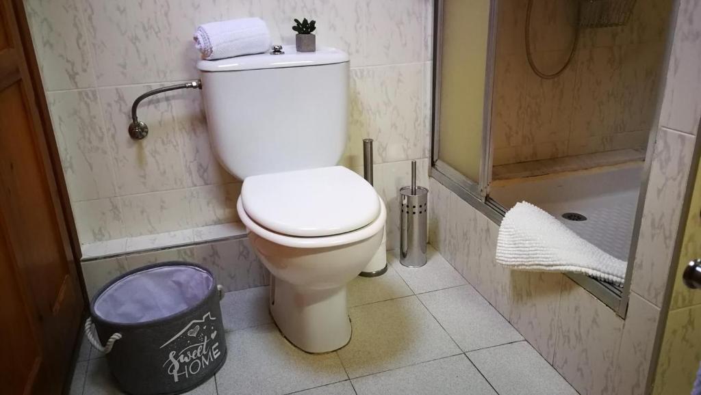 Koupelna v ubytování Apartamento en el centro de Bellver