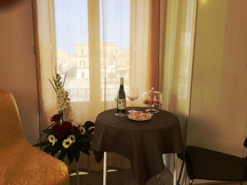Nápoje v ubytování Plaza Rooms