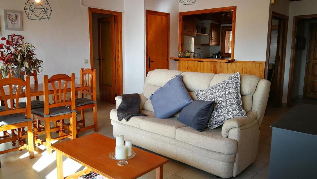 Posezení v ubytování Apartamento en el centro de Bellver