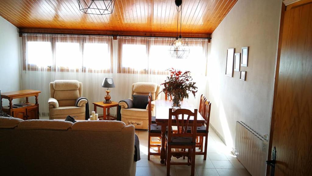 Posezení v ubytování Apartamento en el centro de Bellver