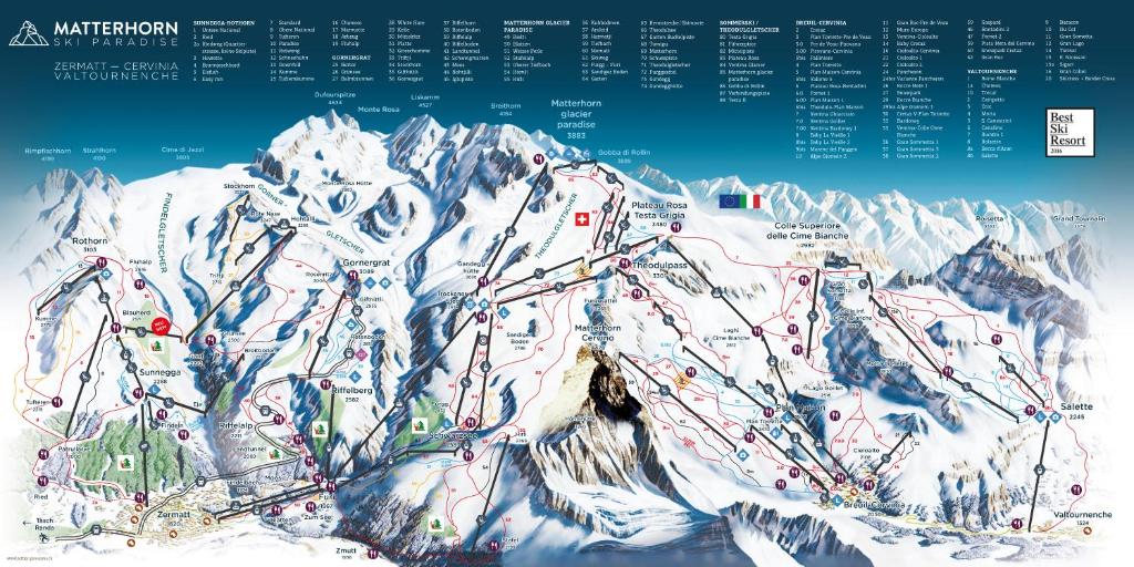 Apartment with beautiful views in Zermatt - Resim 31