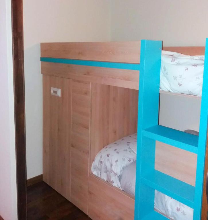 Postel nebo postele na pokoji v ubytování Fantástica casa adosada en Prullans