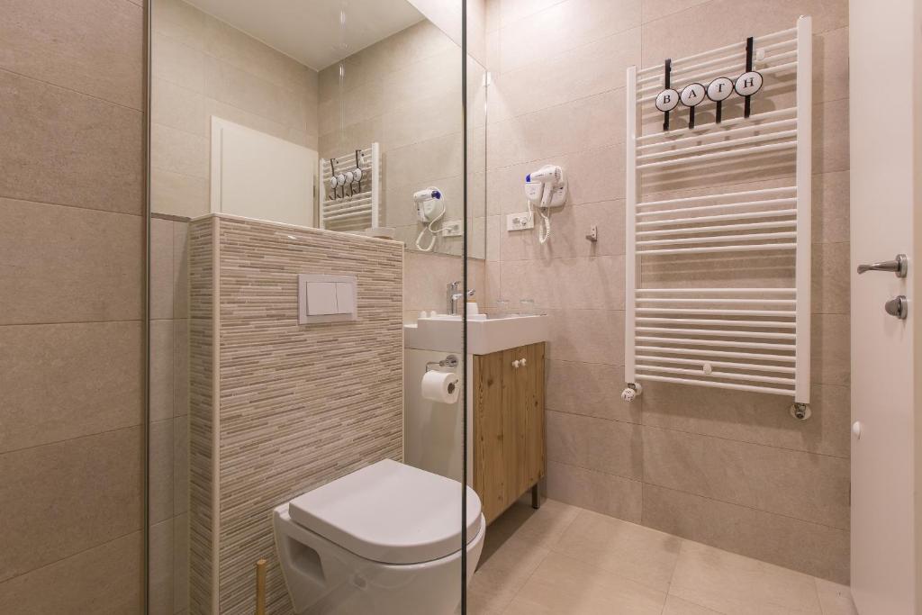 Łazienka w obiekcie MirÓ Studio Apartments Zagreb