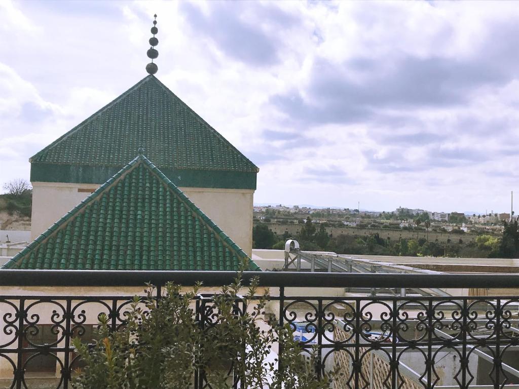 Balkón nebo terasa v ubytování Riad Zidania