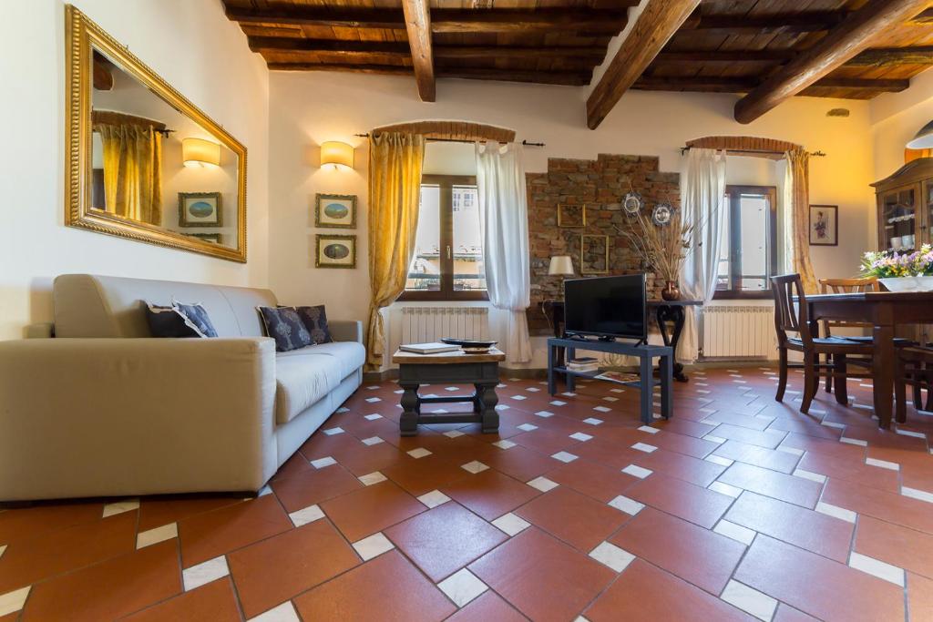 Posedenie v ubytovaní Borgo Pinti Apartment