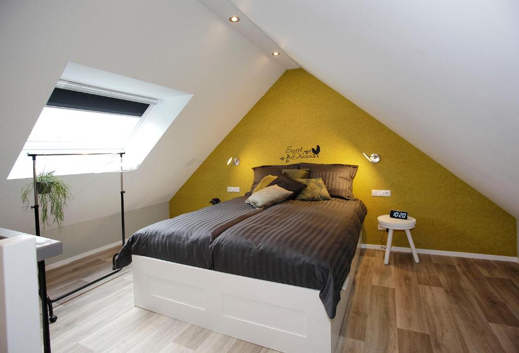 Postel nebo postele na pokoji v ubytování B&B Perron Vechtdal