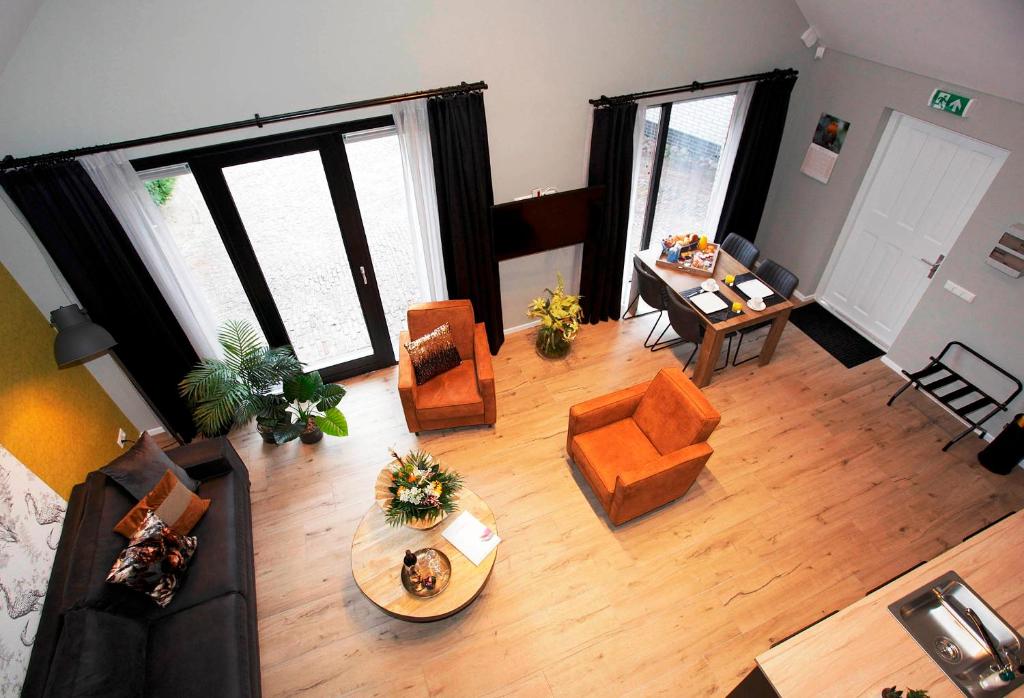Posezení v ubytování B&B Perron Vechtdal