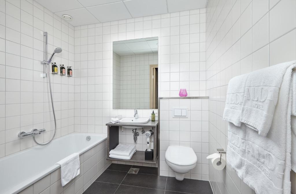 Koupelna v ubytování Alda Hotel Reykjavík