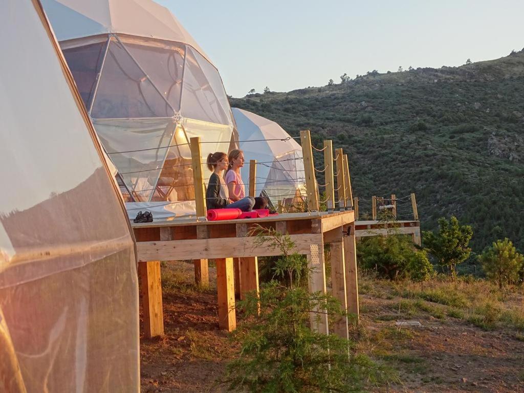 Příroda nedaleko luxury tent