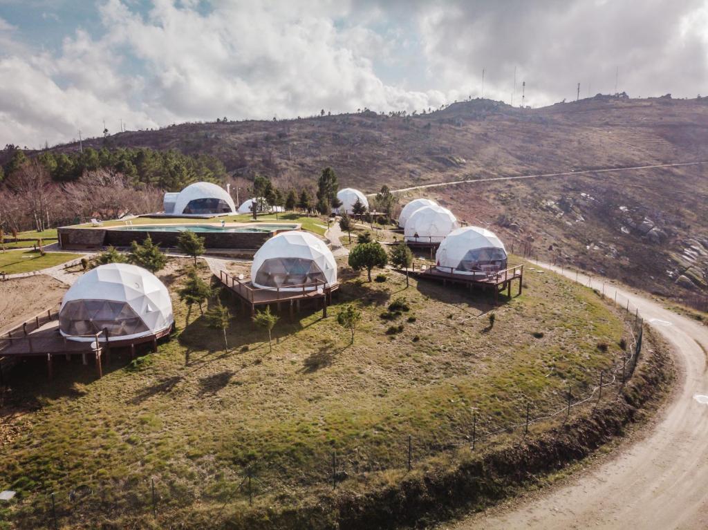 Příroda nedaleko luxury tent