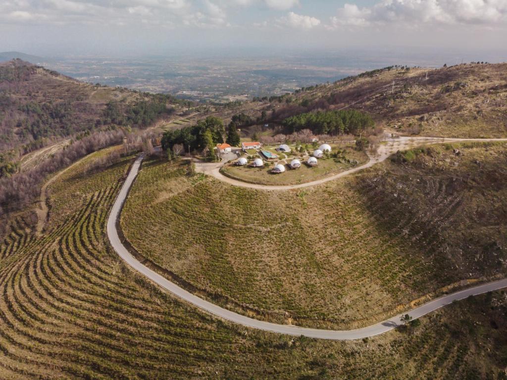 Příroda nedaleko luxury tent